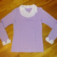 Лилава блузка, нова, снимка 6 - Детски Блузи и туники - 40308282