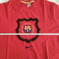 nike  barcelona  camp nou тениска с къс ръкав червена оригинална, снимка 4 - Тениски - 35225756