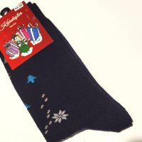 Памучни чорапи - Коледни , снимка 1 - Други - 28749547