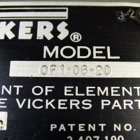 хидравличен филтър Vickers 0F1-06-20, снимка 3 - Резервни части за машини - 32620722