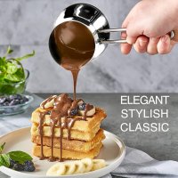 ☕ Елегантен дизайн джезве за кафе от висококачествена неръждаема стомана, снимка 7 - Аксесоари за кухня - 43017681