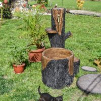 Градински чешми от щампован бетон имитиращи дърво, снимка 8 - Други - 38594801