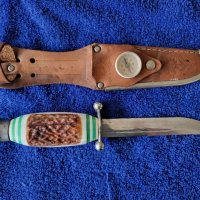 Туристически ловен нож от соца ГДР, снимка 2 - Колекции - 38963208