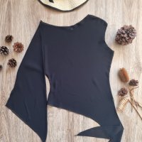 Дамска блуза с 2 различни ръкава  - модел 22, снимка 1 - Корсети, бюстиета, топове - 39752876