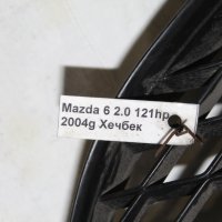 Предна решетка с емблема Мазда 6 2.0 121кс хечбек 04г Mazda 6 2.0 121hp hatchback 2004, снимка 2 - Части - 43312802