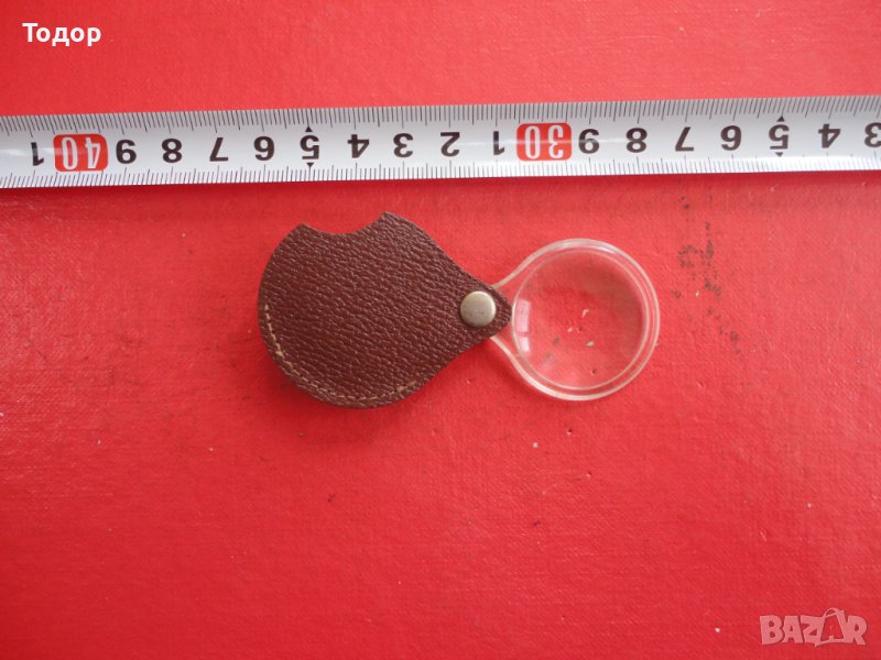 Немска джобна лупа за монети 3, снимка 1