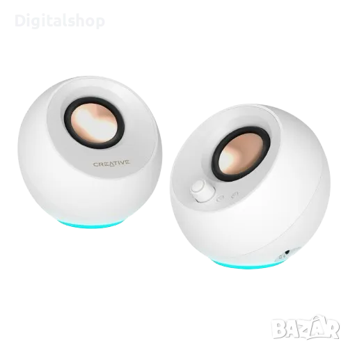 Creative Pebble Pro с RGB ,Bluetooth/Аудио продукти,12 м.гар., снимка 1