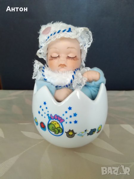 Музикална порцеланова кукла, снимка 1