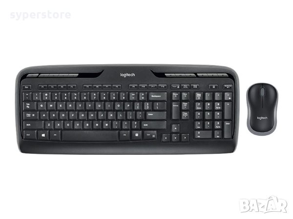 2 в 1 Комплект клавиатура и мишка Безжични Logitech MK330 Модерни компактни и удобни, снимка 1