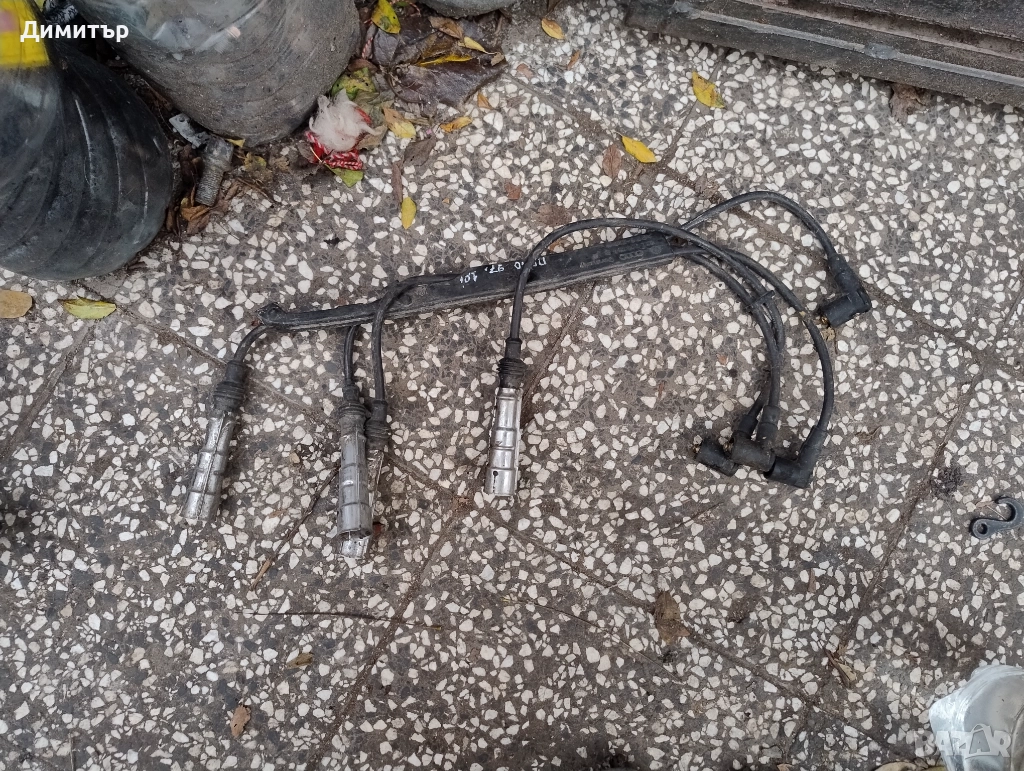 Кабели Свещи За Фолксваген Поло 1.0И 1998г / VW Polo 1.0I 1998y, снимка 1