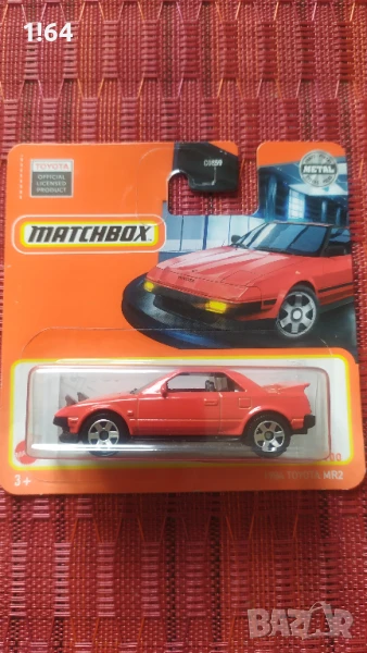 Matchbox 1984 Toyota MR2 (десен волан), снимка 1