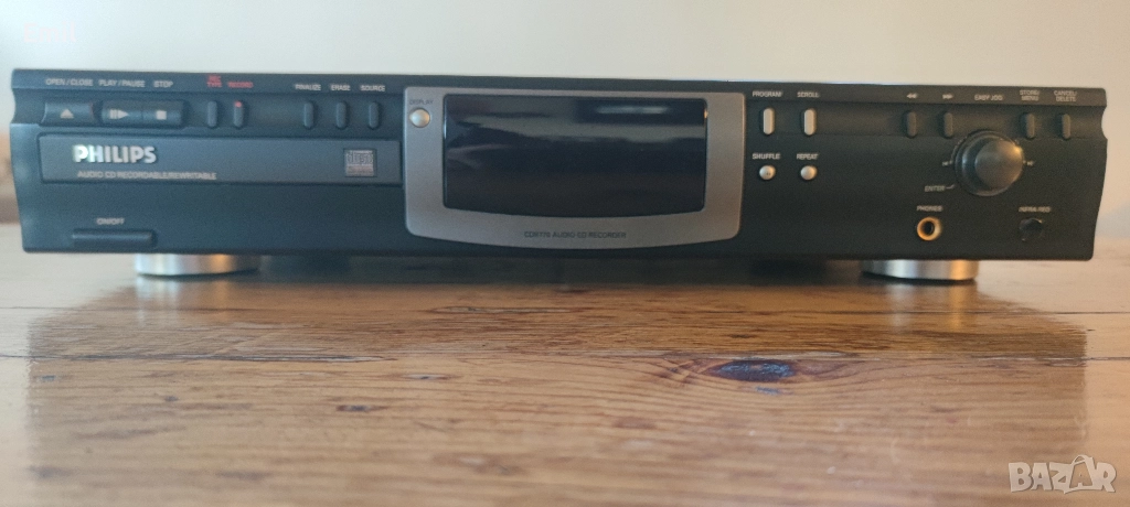PHILIPS CDR-770 cd player recorder, снимка 1
