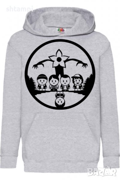 Детски Суитчър/Суитшърт Stranger Things 11,Игра,Подарък,Изненада,Забавление,Рожден Ден, снимка 1