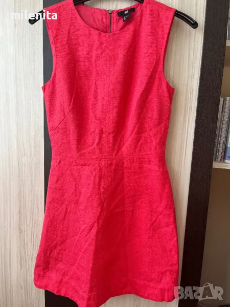 Много красива коралова рокля на HM 36/Sразмер, снимка 1