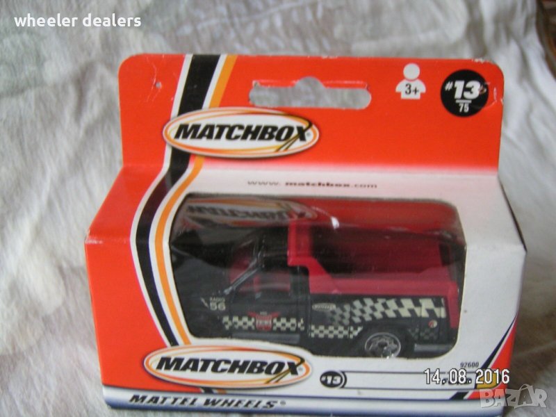 Метална количка Мачбокс Matchbox Ford Dump Truck, снимка 1