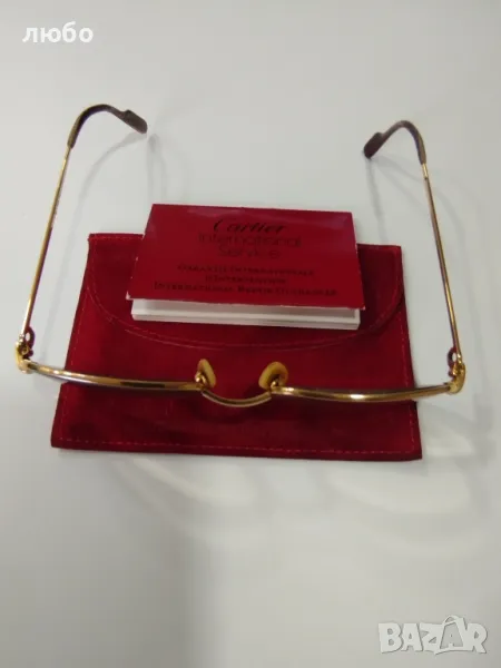 Очила CARTIER 1986 20 микрона Златно Покритие-ОРИГИНАЛНИ, снимка 1