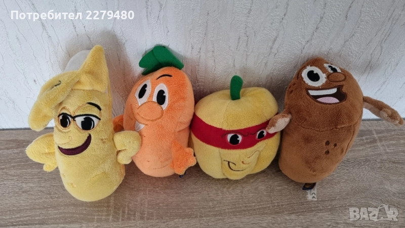 плюшени играчки зеленчуци, снимка 1
