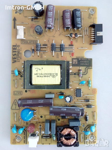 Захранване Power Supply Board VESTEL 171PS61-5 -ОК 24" , снимка 1