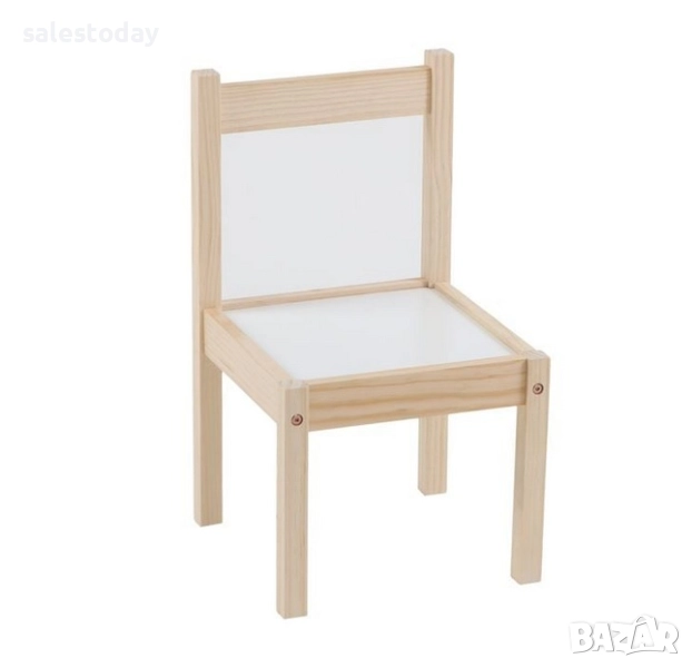 Детски дървен стол, снимка 1