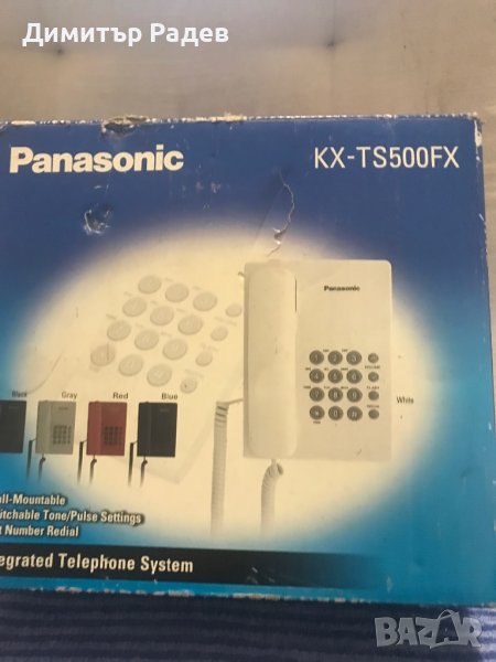 Стационарен телефон Panasonic  KX  T5500 FX  Ц-на 16 ЛВ НОВ, снимка 1