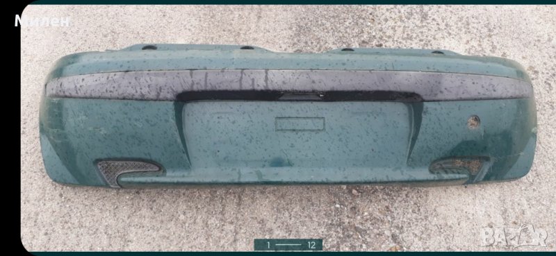 Задна Броня. Fiat Punto. 1999-2003 Година. Фиат Пунто.Със Три Врати., снимка 1