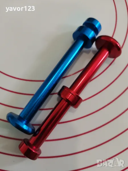 10cc алуминиево бутало за спринцовка, снимка 1