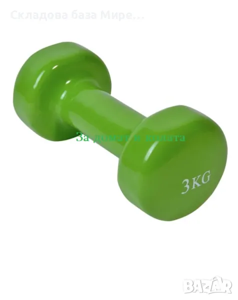 Гира желязо с винилово покритие 3 килограм , снимка 1