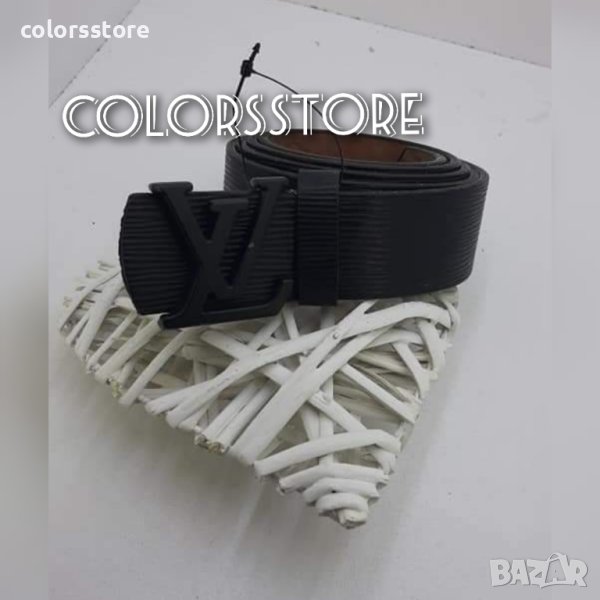 Черен колан  Louis Vuitton код VL402, снимка 1