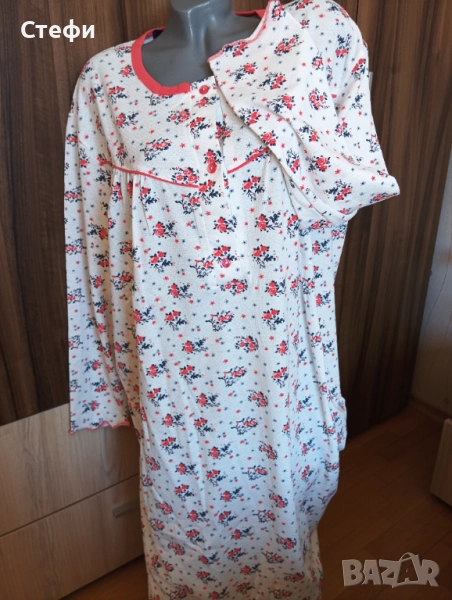 Дамска нощница Крепон номер 54, снимка 1