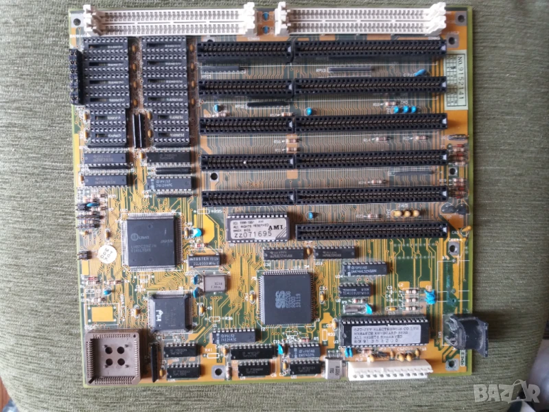 Дънна платка 386 за ретро компютър, снимка 1