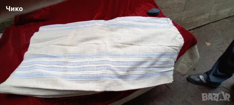 Стара дълга покривка, снимка 1