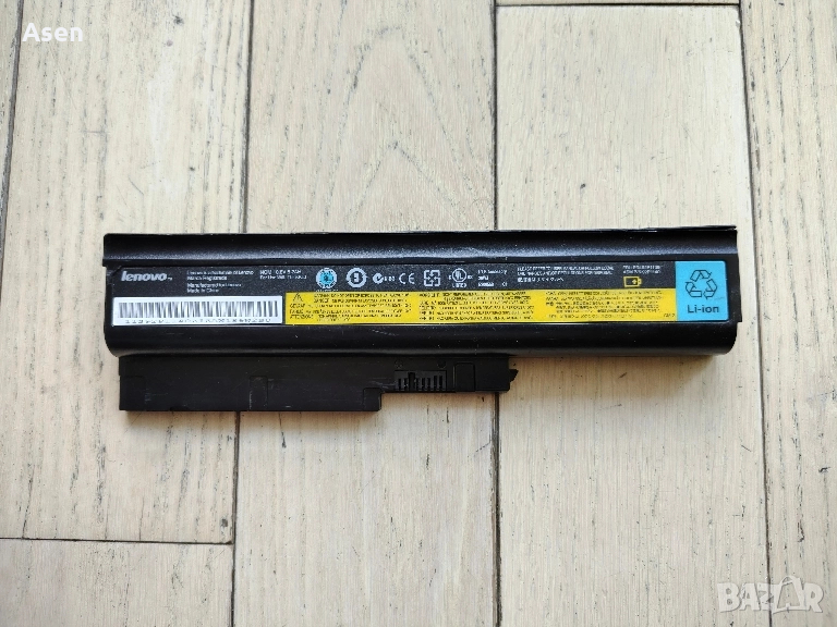 Lenovo Thinkpad T60, T61, T61P, T500, Z60, Z61, R60, R61, SL300 батерия FRU 92P1139, снимка 1