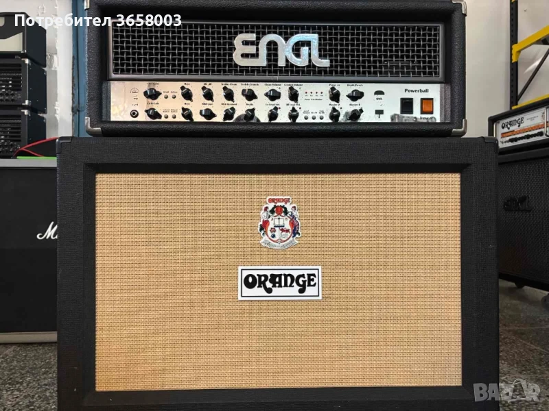ENGL Powerball 1 + Z5 footswitch - 100 ватов китарен лампов усилвтел, снимка 1