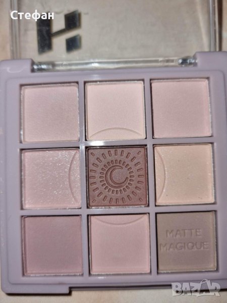 9 цвята сенки палитра, снимка 1