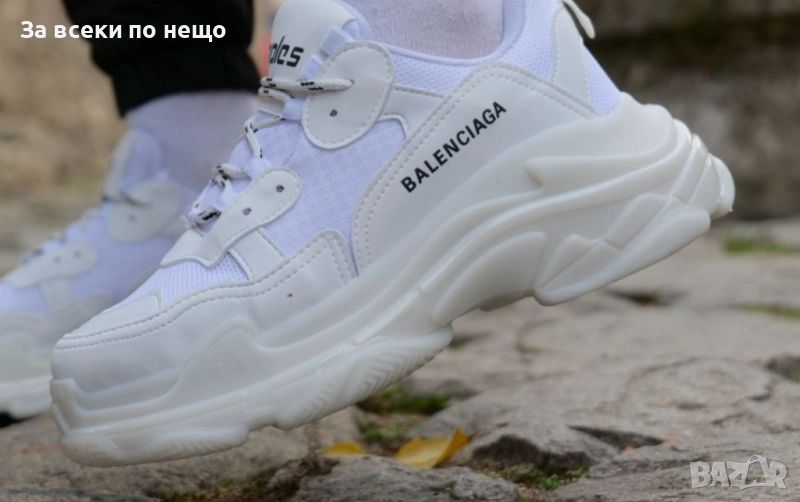 Balenciaga TripleS Дамски Маратонки С Кутия👟Дамски Спортни Обувки Цвят- Бяло Код S110, снимка 1