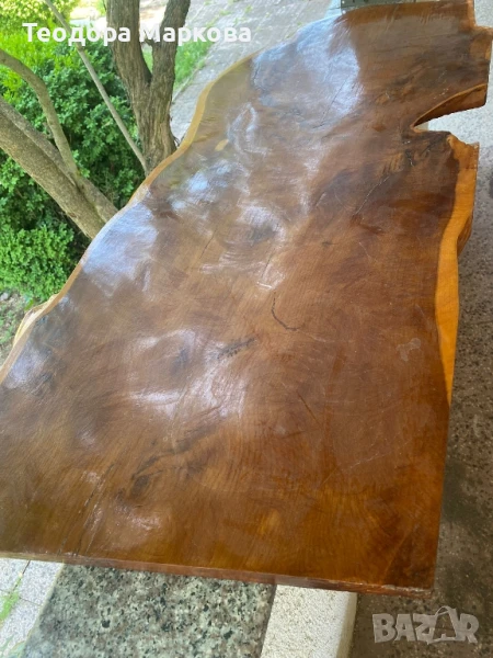 Дървена маса правена по поръчка , снимка 1