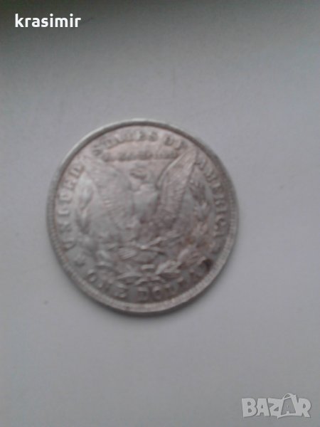 морган 1 долар 1921 , снимка 1