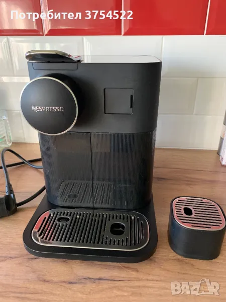 Кафемашина с капсули Nespresso De’Longhi Gran Lattissima Black, снимка 1
