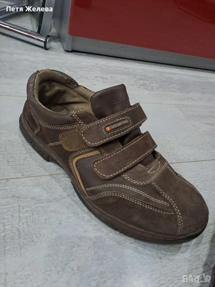 Мъжки обувки от естествена кожа MEMPHIS -N45, снимка 1