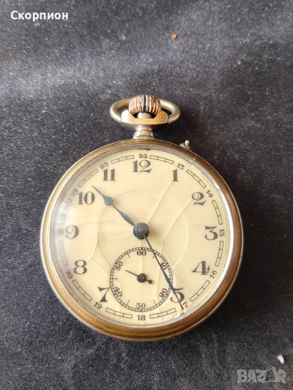 Швейцарски джобен часовник - ПЕРФЕКТЕН - ПРОМОЦИЯ, снимка 1