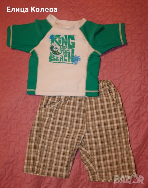 Бански/ панталонки за бебе 74 см, снимка 1