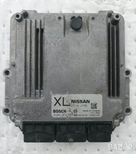 Компютър двигател / ECU 23710JD78E 0281014859 EDC16CP33 за Nissan Qashqai J10 2.0 DCI, снимка 1