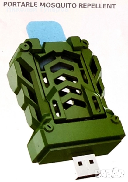 Преносимо устройство за отблъскване на комари с юсб захранване , снимка 1
