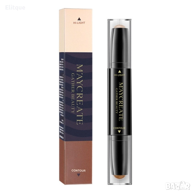 Двуглав стик M’aycreate за контуриране на лицето HZS356, снимка 1