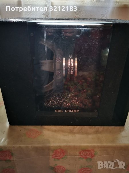 Бас каса Alpine sbg-1244bp буфер, снимка 1