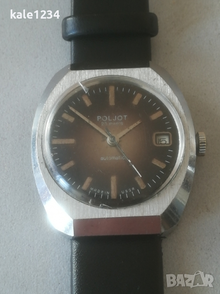 POLJOT 23j. Automatic. Мъжки часовник Полет. Автоматик. Самонавиващ. Vintage watch. Made in USSR , снимка 1