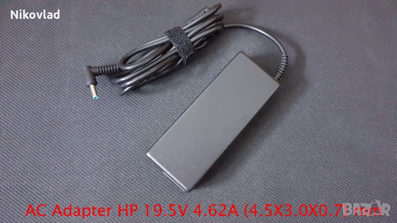 Зарядно за лаптоп HP - 19.5V / 4.62A / 90W, снимка 1