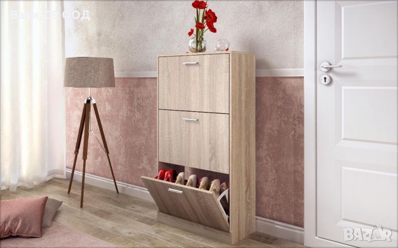 Шкаф за обувки с 3 врати, снимка 1