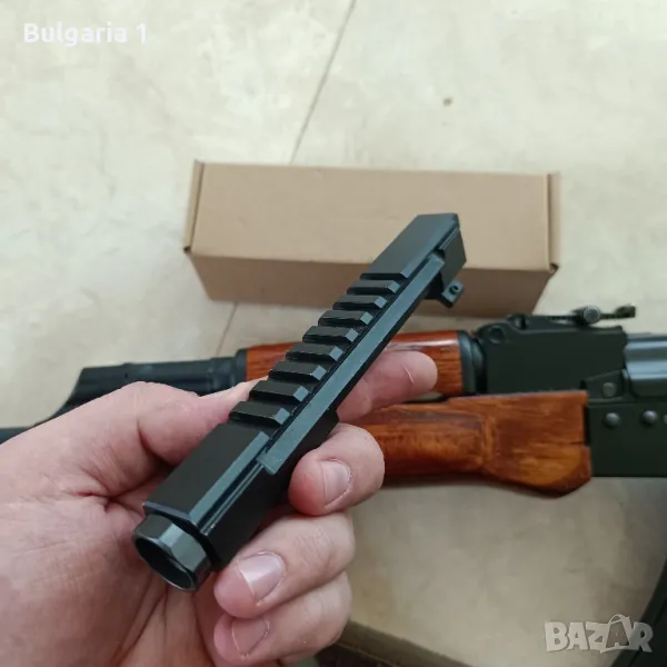еърсофт газова тръба релса за Ак47 и лазер , снимка 1