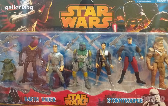 Комплект фигурки на Междузвездни войни (Star Wars), снимка 1